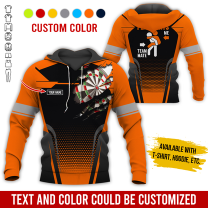 Customized Name Darts Premium Hoodie, How Do I Play Darts Hoodie For Men & Women, Perfect Gift For Darts Lovers, Friend, Family