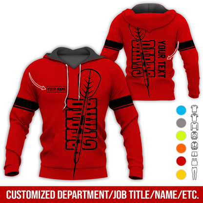 Customized Name Darts Premium Hoodie, Darts Pattern Hoodie For Men & Women, Perfect Gift For Darts Lovers, Friend, Family