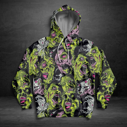 Zombie Costume Pullover Premium Hoodie You Just Flipped My Witch Switch, Perfect Outfit For Men And Women On Christmas New Year Autumn Winter