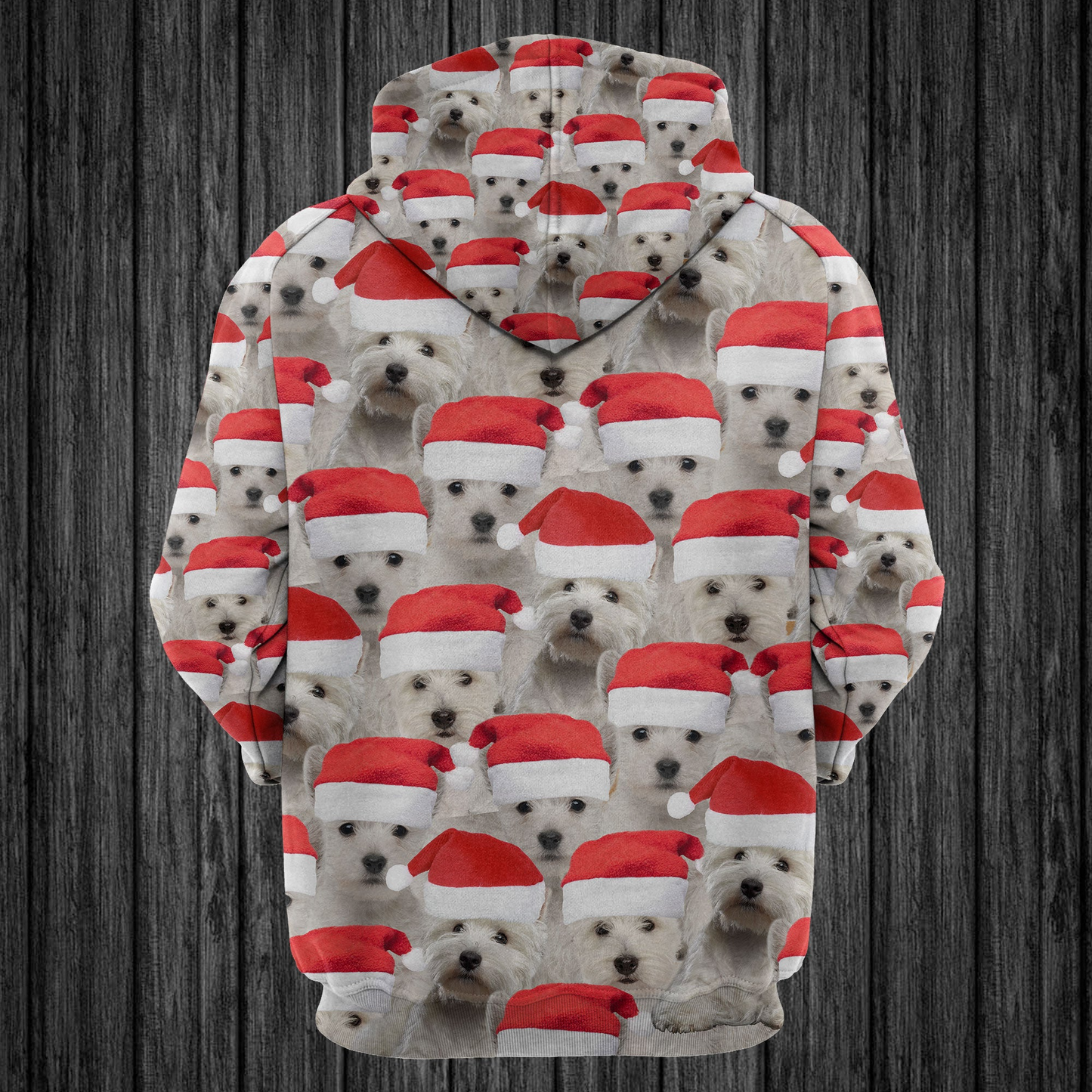West Highland White Terrier Christmas Group Pullover Premium Hoodie, Perfect Outfit For Men And Women On Christmas New Year Autumn Winter