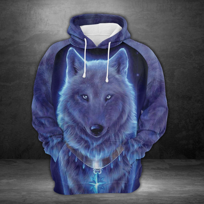 Wolf Spirit Pullover Premium Hoodie I Am A Wolf And Will Not Be Afraid, Perfect Outfit For Men And Women On Christmas New Year Autumn Winter