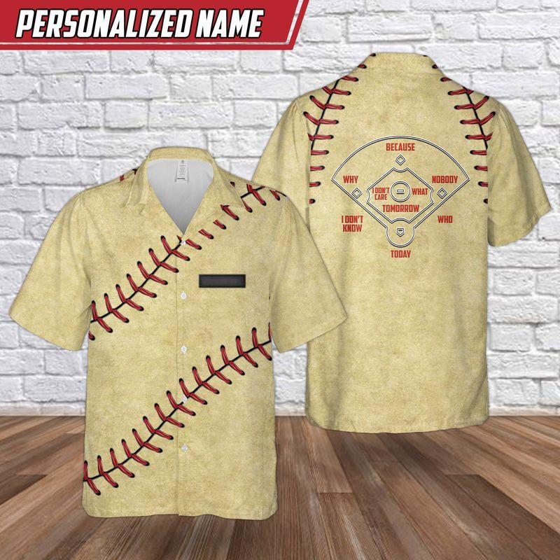 Customized Baseball Hawaiian Shirts, US Baseball Custom Hawaiian Shirt - Perfect Gift For Men & Woman, Baseball Lovers