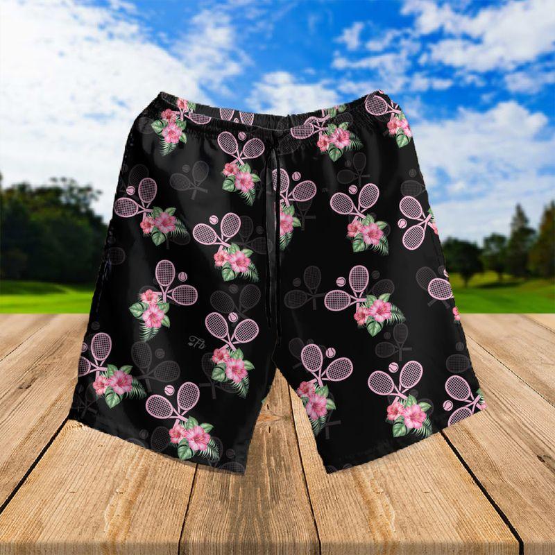 Tennis Aloha Hawaiian Shirts For Summer, Tropical Sports Hawaiian Shirt For Men Women Clothing, Perfect Gift For Friend, Family, Tennis Lovers - Amzanimalsgift
