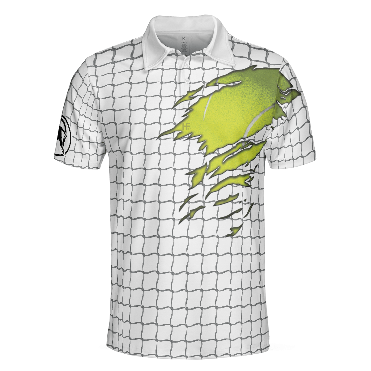 Tennis Men Polo Shirt, Check Pattern Tennis Print Shirt, Gift For Stylish Tennis Players - Best Polo Shirt For Men, Tennis Players - Amzanimalsgift