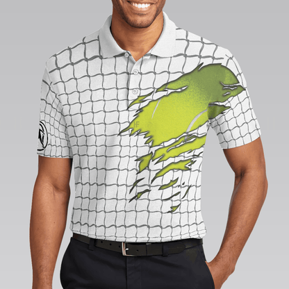 Tennis Men Polo Shirt, Check Pattern Tennis Print Shirt, Gift For Stylish Tennis Players - Best Polo Shirt For Men, Tennis Players - Amzanimalsgift