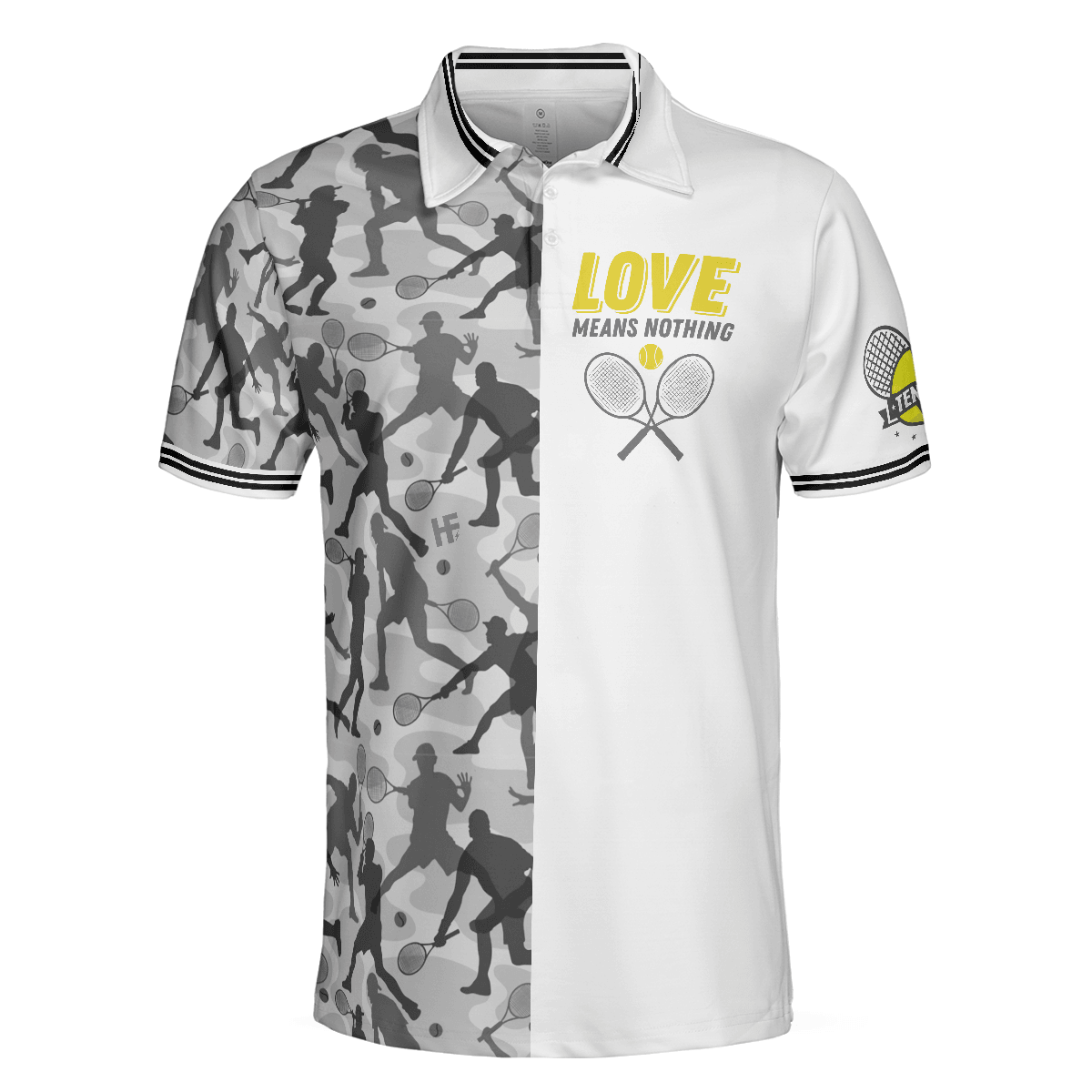 Tennis Men Polo Shirt, Eat Sleep Tennis Repeat Shirt For Male Players, Best Tennis Themed Polo Shirt, Tennis Gift For Men - Amzanimalsgift