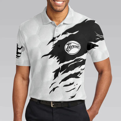 Tennis Men Polo Shirt, If You Wanted A Soft Serve You Should've Gone For Ice Cream Polo Shirt, Tennis Shirt With Sayings For Enthusiasts - Amzanimalsgift