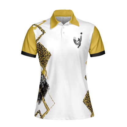 Tennis Women Polo Shirt, Grab Your Balls We're Going To Play Tennis, White And Yellow Tennis Women Polo Shirts, Unique Gift For Ladies, Tennis Lovers - Amzanimalsgift