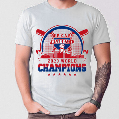 Texas Baseball Champs T-Shirt, Texas Baseball 2023 World Champs T-Shirt Sweatshirt Hoodie, Perfect Outfit For Texas Baseball Lovers