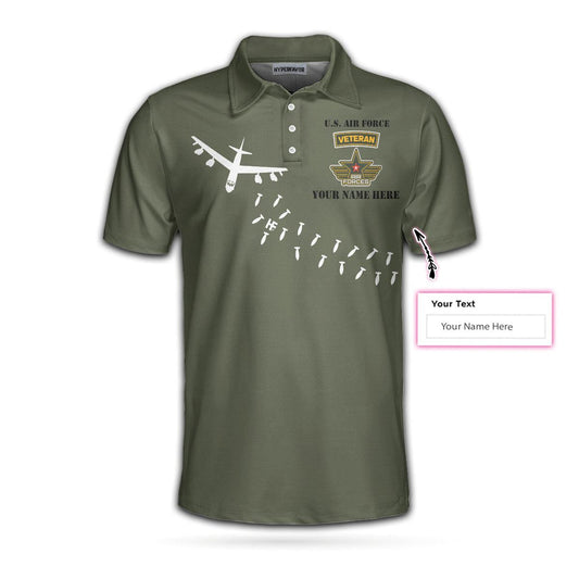 The BUFF It's An USAF Thing You Wouldn't Understand The Big Ugly Fat Fucker Custom Polo Shirt, Veteran Gift Idea - Perfect Gift For Men - Amzanimalsgift