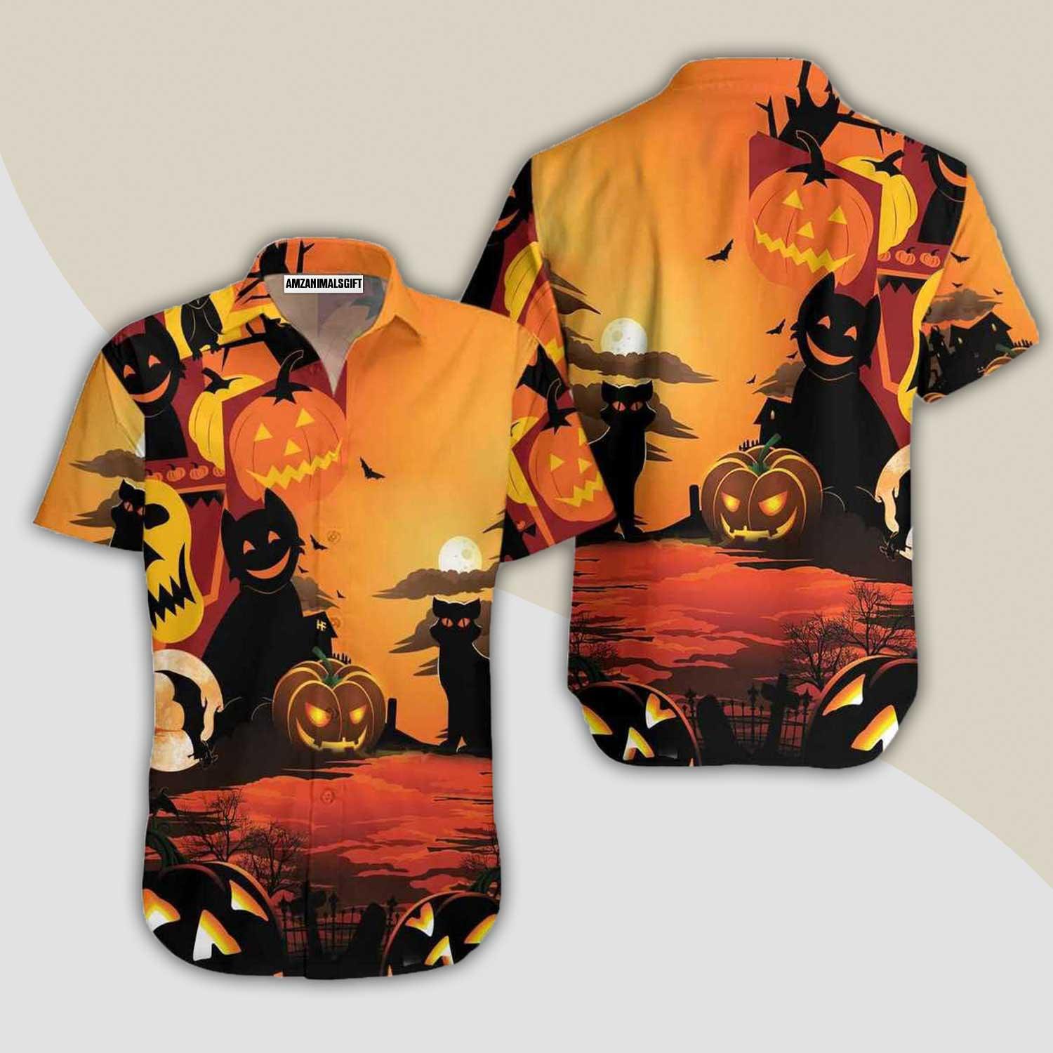 The Halloween Nightmare Halloween Hawaiian Shirt, Halloween Shirt For Men And Women - Perfect Gift For Lover, Friend, Family - Amzanimalsgift