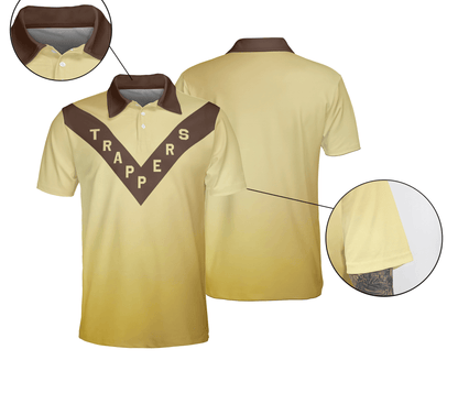 Trappers Men Polo Shirt - Trappers Polo Shirt Gift For Trappers, Friend, Dad, Father's Day Gifts - Amzanimalsgift