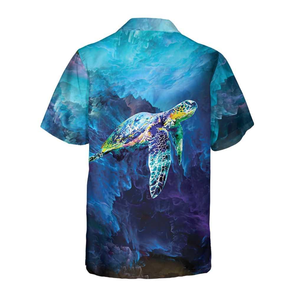 Turtle Aloha Hawaiian Shirt For Summer, Cool Turtle On Cloud Hawaiian Shirt For Men Women Adults, Gift For Friend, Turtle Lovers - Amzanimalsgift