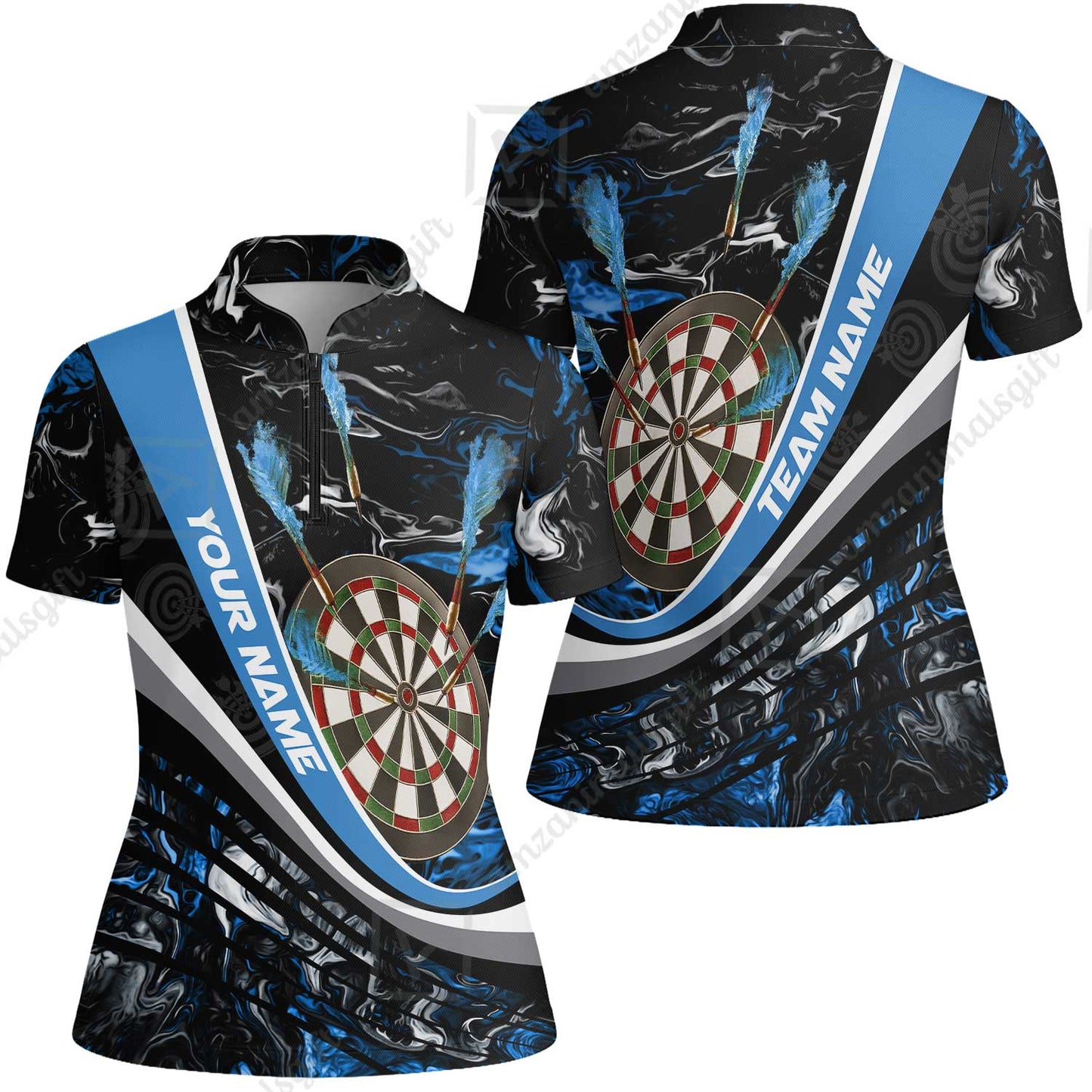 Customized Darts Women Jersey Shirt, Darts Flaming Magma Multicolor Women Jersey Shirt Custom Team Jersey For Darts Player