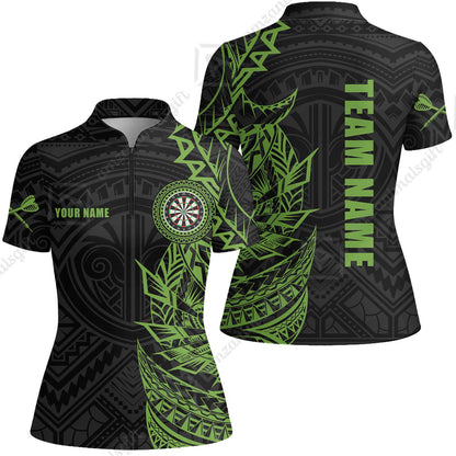Custom Tribal Darts Team Men Polo Shirts, Darts uniforms Tribal Darts Personalized Name And Team Name