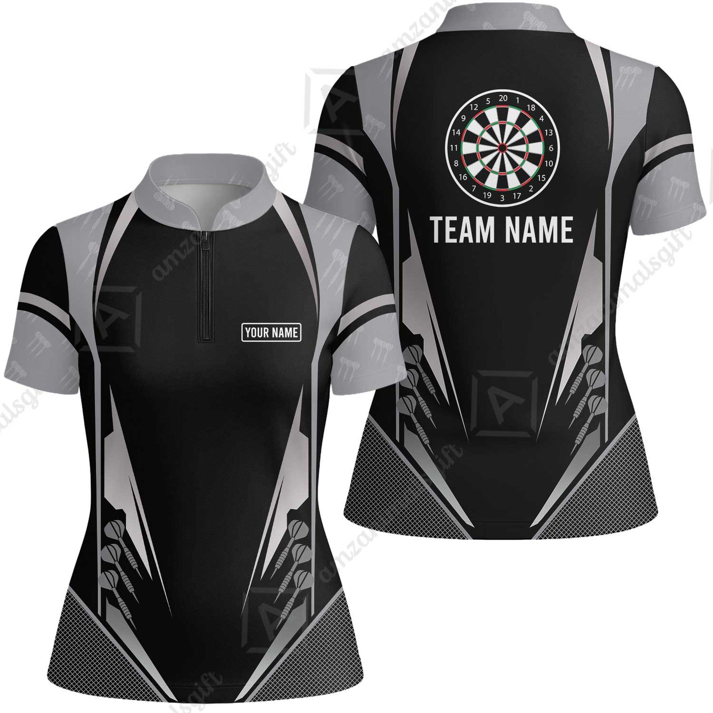 Customized Name & Text Darts Women Jersey Shirt, Personalized Darts Team Women Jersey Shirt For Summer - Gift For Darts Lovers, Darts Players Uniforms