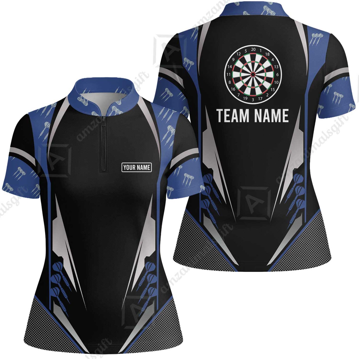 Customized Name & Text Darts Women Jersey Shirt, Personalized Darts Team Women Jersey Shirt For Summer - Gift For Darts Lovers, Darts Players Uniforms