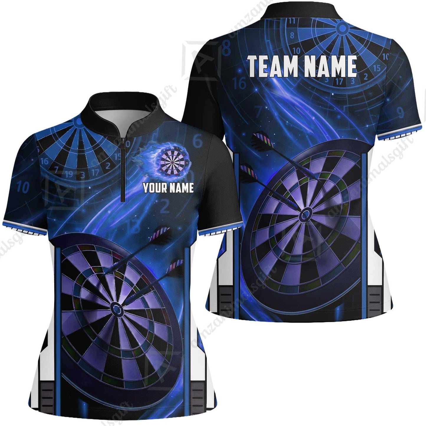 Custom Darts Team Jersey, Personalized Galaxy Darts Team Shirt For Players With Name & Team Name