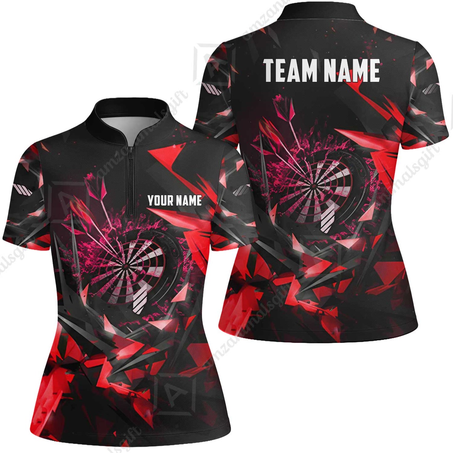 Custom Darts Team Jersey, Personalized Fury Dart Jersey Shirt For Players With Name & Team Name