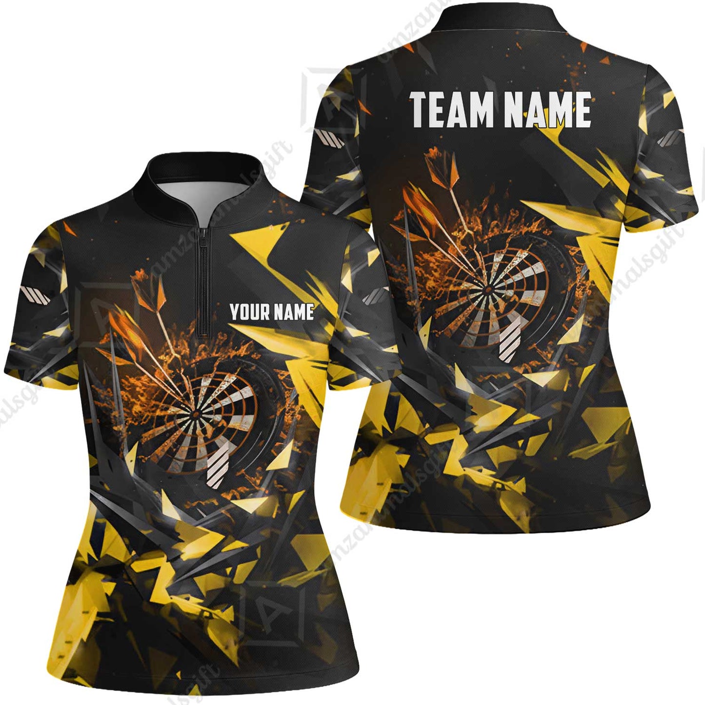 Custom Darts Team Jersey, Personalized Fury Dart Jersey Shirt For Players With Name & Team Name