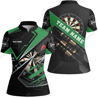 Personalized Darts Men Polo Shirt - Custom Name & Team Name Darts Polo Shirt