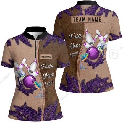 Custom Christian Faith Bowling Jersey Polo Shirt, Custom Christian Faith Bowling Jersey Team Shirt For Players With Name & Team Name