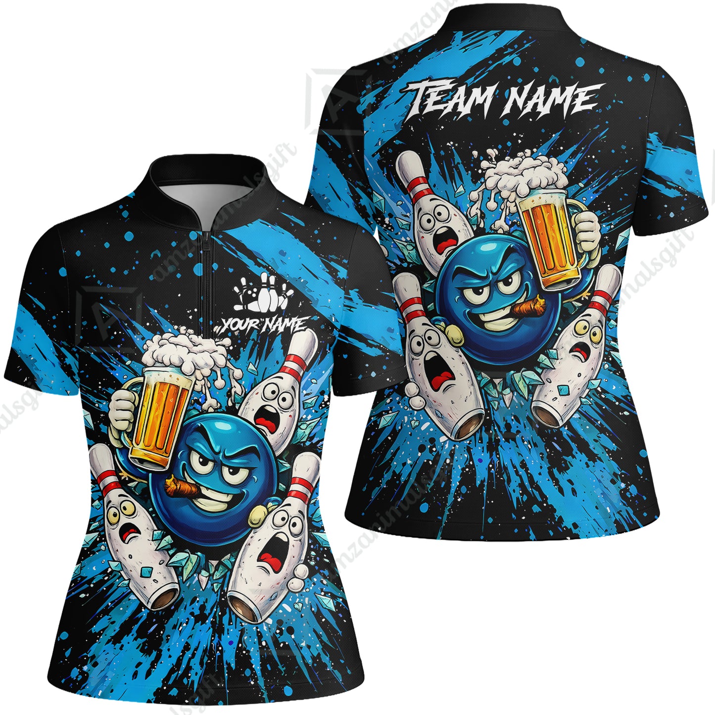 Women Jersey Shirt||Blue