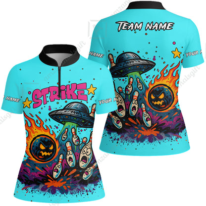 Women Jersey Shirt||Cyan