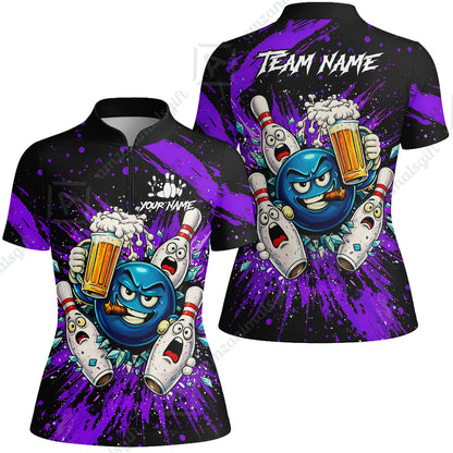 Women Jersey Shirt||Purple