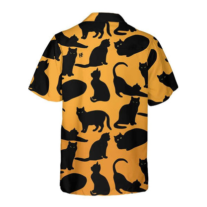 Yoga Cat Aloha Hawaiian Shirt For Summer, Funny Cat Themed Hawaiian Shirt For Men Women Adults, Best Gift For Cat Lovers, Friend, Yoga Lovers - Amzanimalsgift