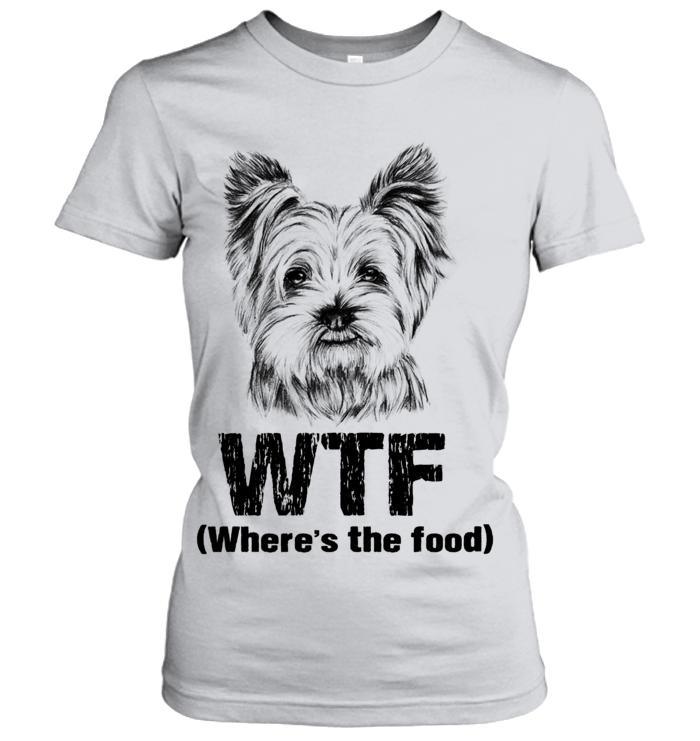 Yorkie Women's T Shirt - Where the Food Women's T Shirt - Gift for Dog Lovers, Family, Friends - Amzanimalsgift