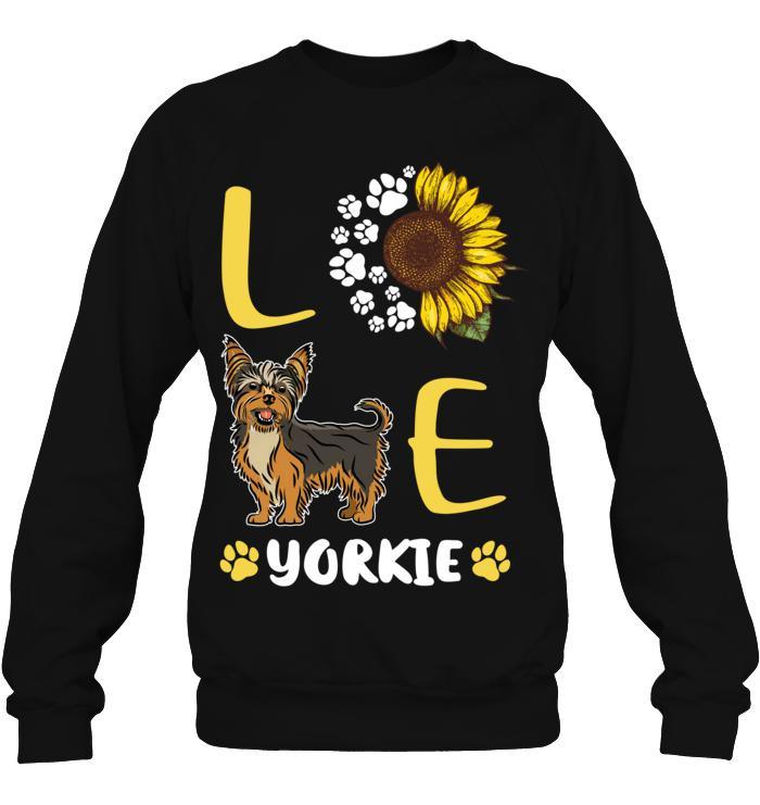 Yorkshire Yorkie Unisex Sweatshirt - Love Yorkie Unisex Sweatshirt - Gift for Dog Lovers, Family, Friends - Amzanimalsgift