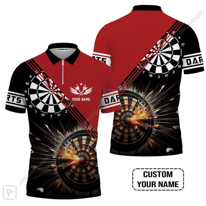 Customized Red Darts Sweatshirt, Custom Darts For Team Sweatshirt