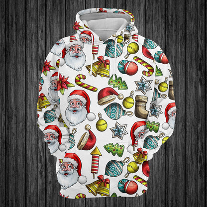 Christmas Pattern Awesome Pullover Premium Hoodie, Perfect Outfit For Men And Women On Christmas New Year Autumn Winter