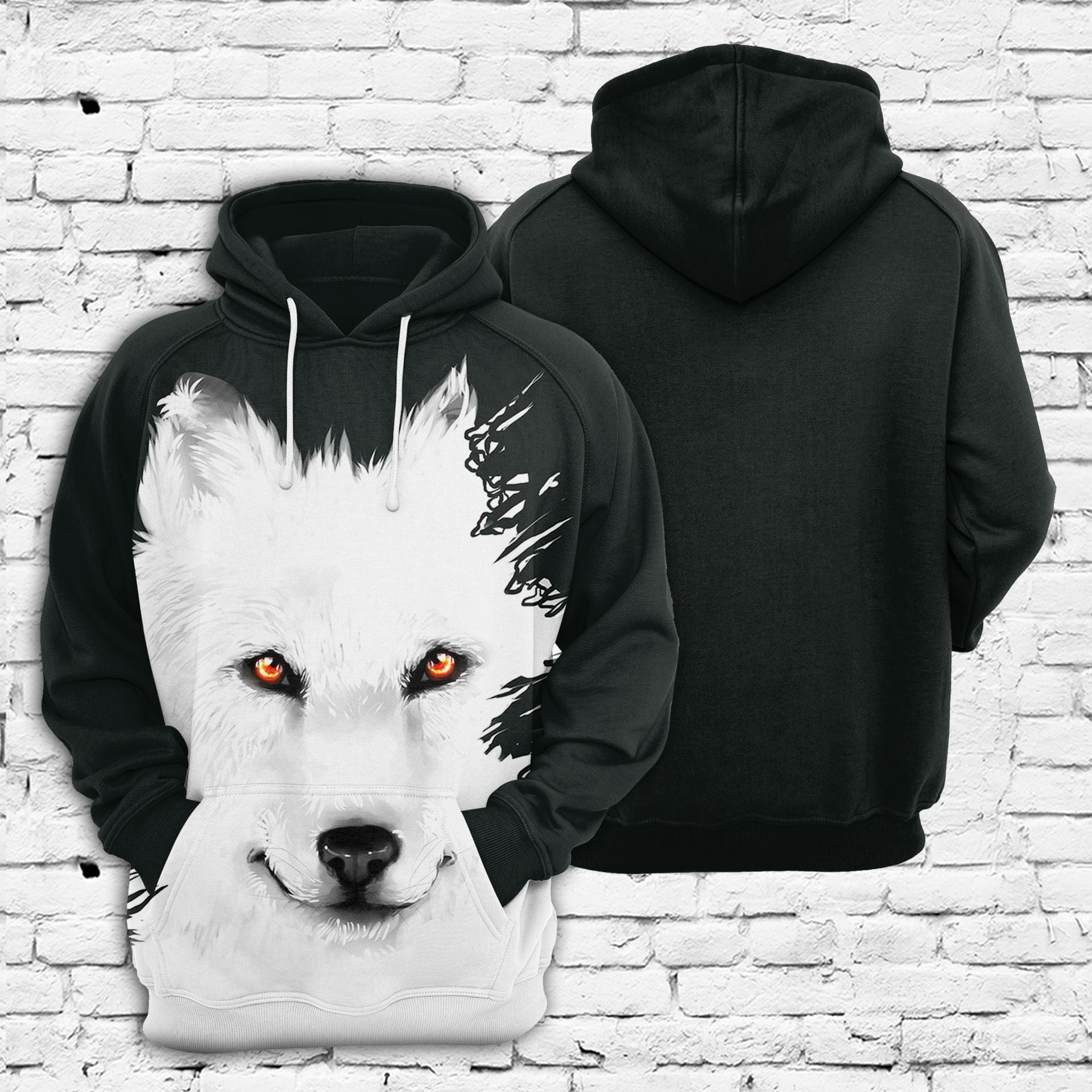 Ghost Wolf Pullover Premium Hoodie, Perfect Outfit For Men And Women On Christmas New Year Autumn Winter