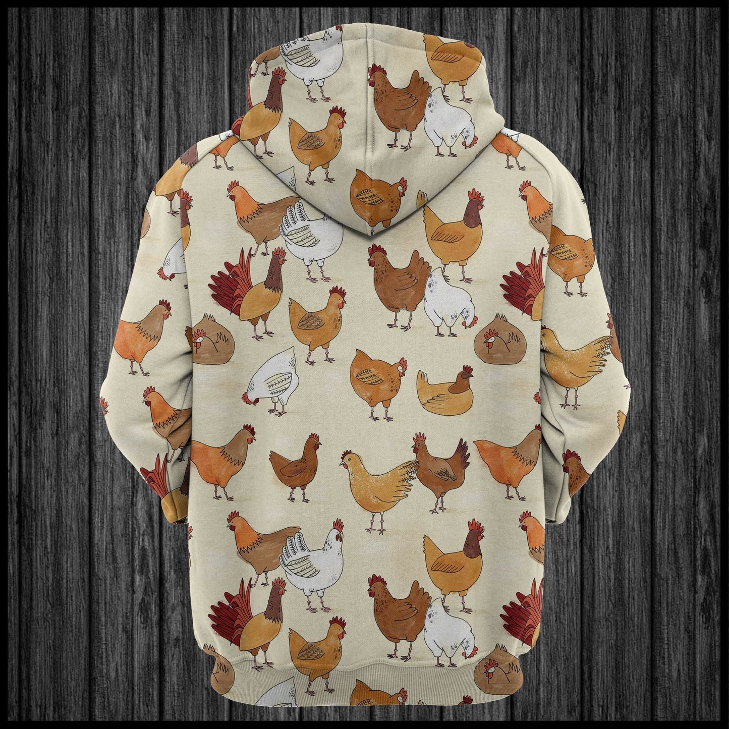 Funny Chicken Family Pullover Premium Hoodie, Perfect Outfit For Men And Women On Christmas New Year Autumn Winter