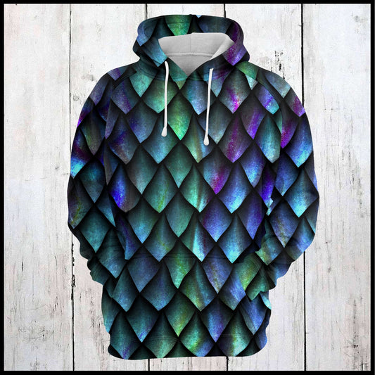 Dragon scales Pullover Premium Hoodie, Perfect Outfit For Men And Women On Christmas New Year Autumn Winter