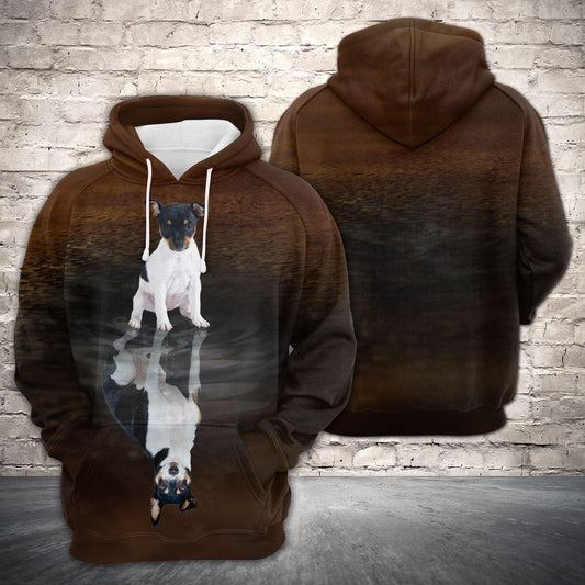 Rat Terrier Dog Pullover Premium Hoodie, Perfect Outfit For Men And Women On Christmas New Year Autumn Winter