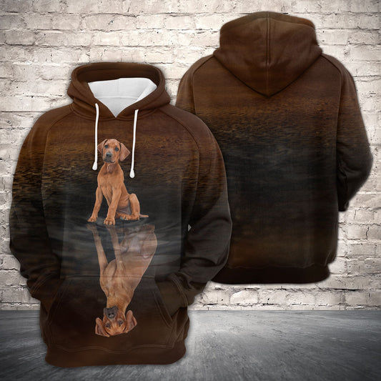 Rhodesian Ridgeback Dog Pullover Premium Hoodie, Perfect Outfit For Men And Women On Christmas New Year Autumn Winter