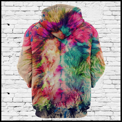 Watercolor Lion Pullover Premium Hoodie, Perfect Outfit For Men And Women On Christmas New Year Autumn Winter