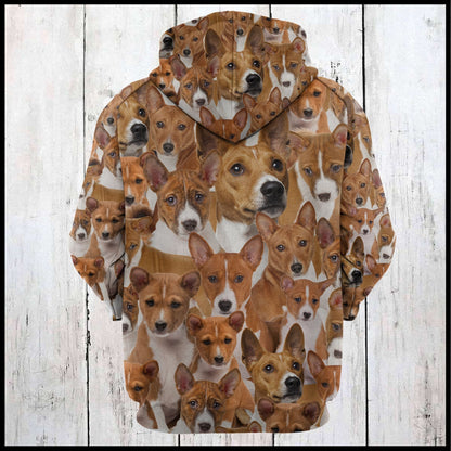 Basenji Awesome Pullover Premium Hoodie, Perfect Outfit For Men And Women On Christmas New Year Autumn Winter