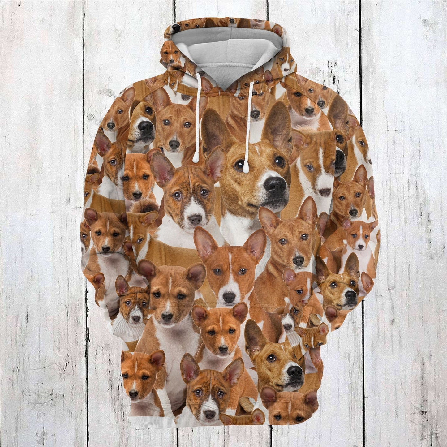 Basenji Awesome Pullover Premium Hoodie, Perfect Outfit For Men And Women On Christmas New Year Autumn Winter