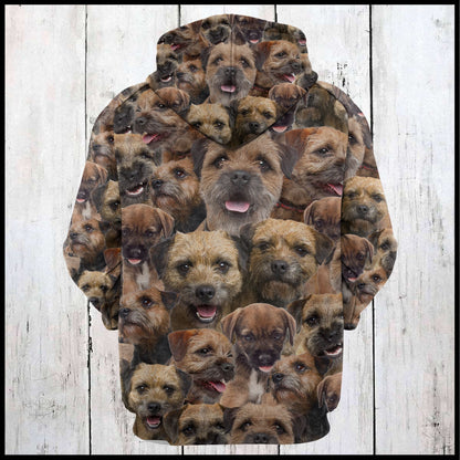 Border Terrier Awesome Pullover Halloween Premium Hoodie, Perfect Outfit For Men And Women On Christmas New Year Autumn Winter