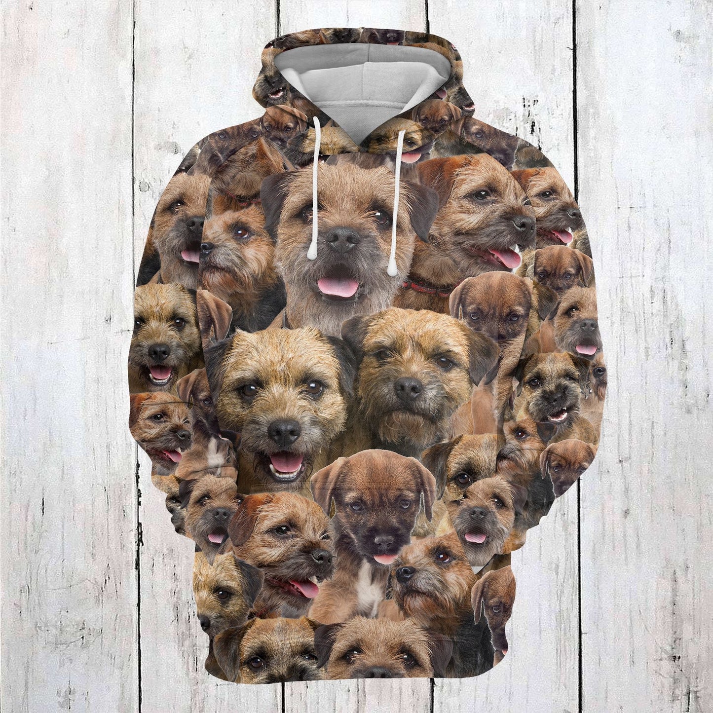 Border Terrier Awesome Pullover Halloween Premium Hoodie, Perfect Outfit For Men And Women On Christmas New Year Autumn Winter