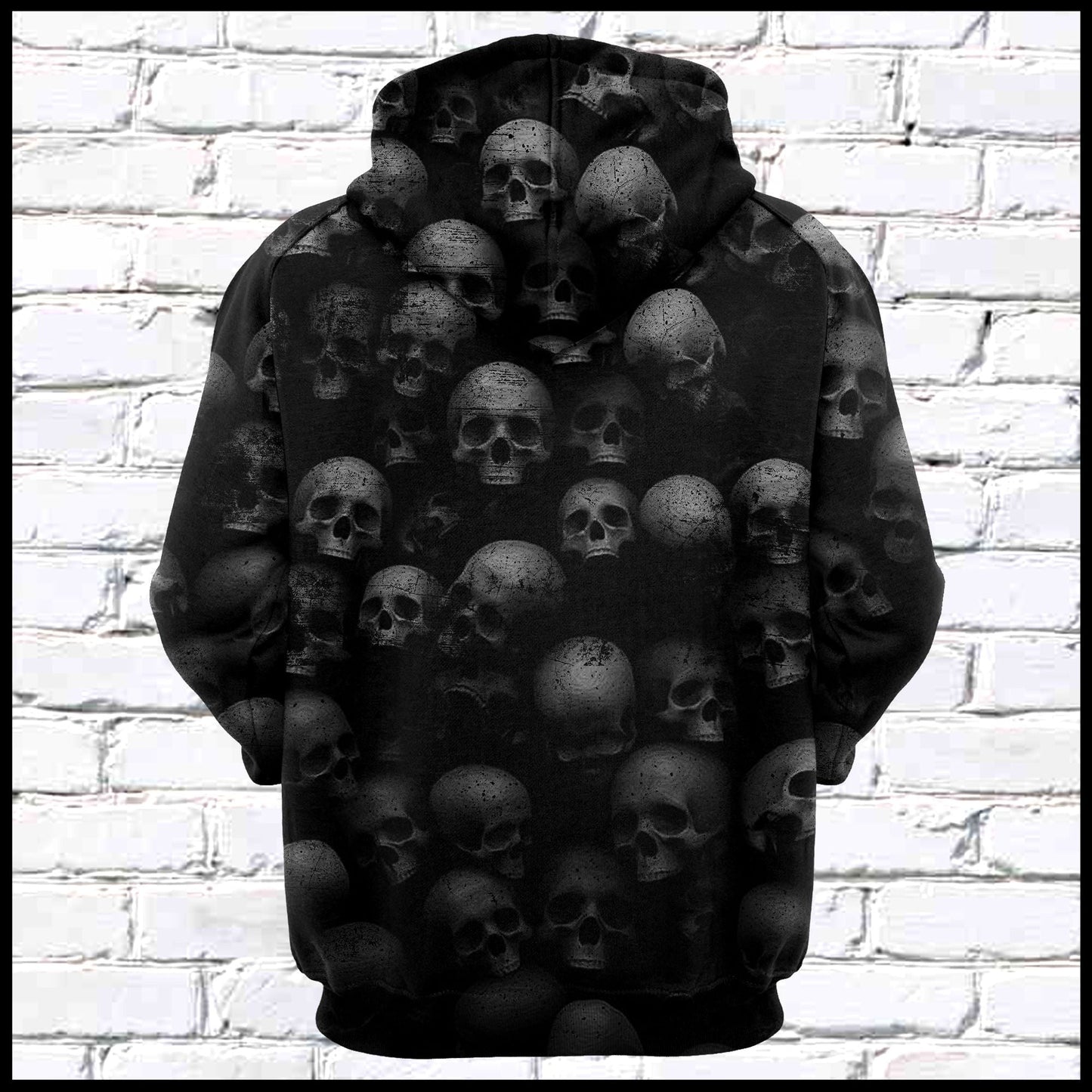 Skull Black Pullover Premium Hoodie, Perfect Outfit For Men And Women On Christmas New Year Autumn Winter