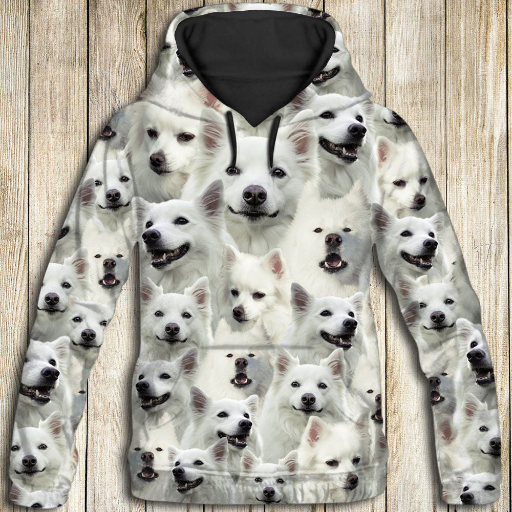 American Eskimo Dog Pullover Premium Hoodie, Perfect Outfit For Men And Women On Christmas New Year Autumn Winter