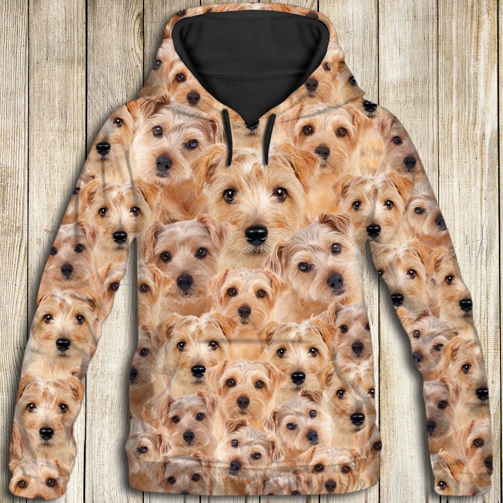 Norfolk Terrier Awesome Pullover Premium Hoodie, Perfect Outfit For Men And Women On Christmas New Year Autumn Winter