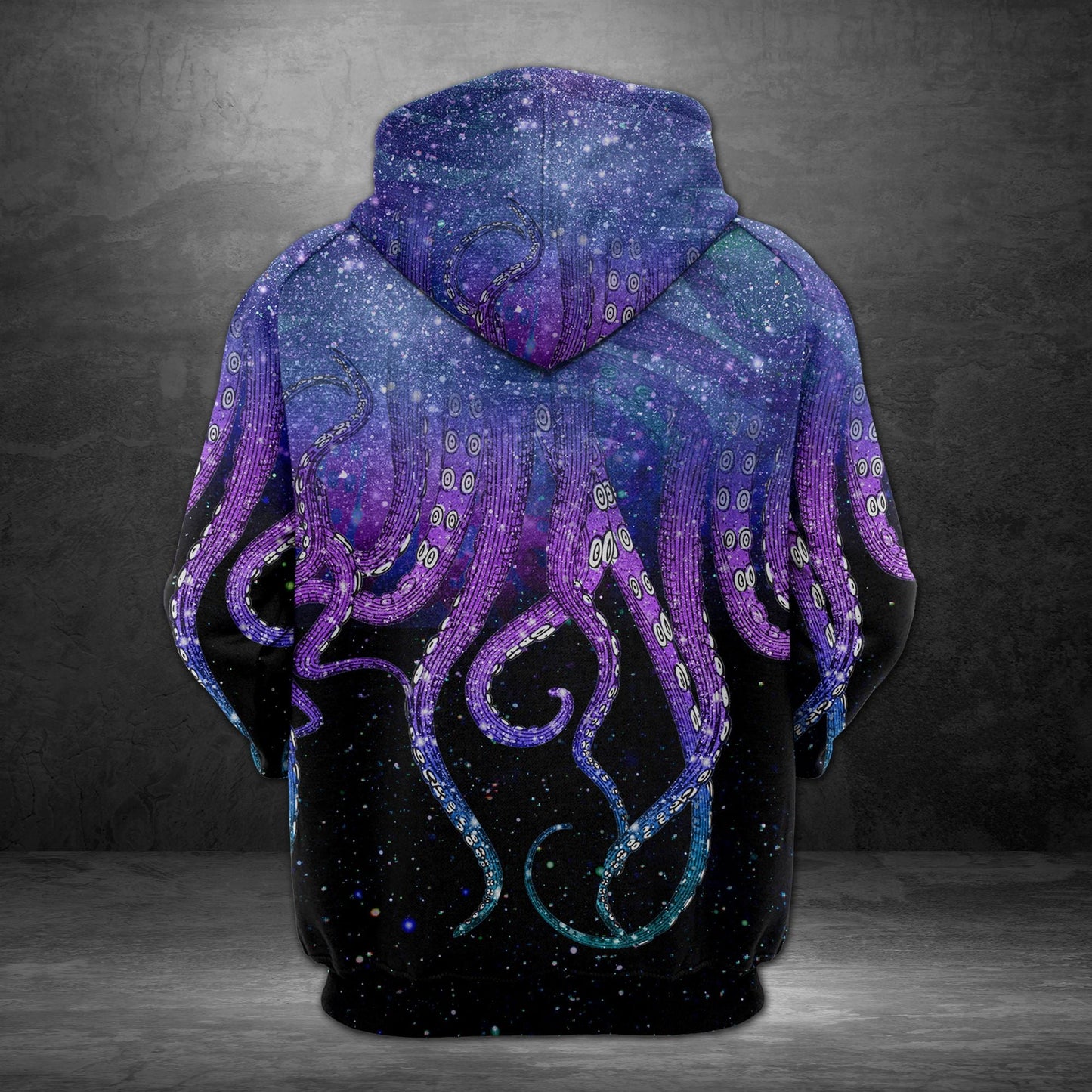 Octopus Galaxy Pullover Premium Hoodie, Perfect Outfit For Men And Women On Christmas New Year Autumn Winter