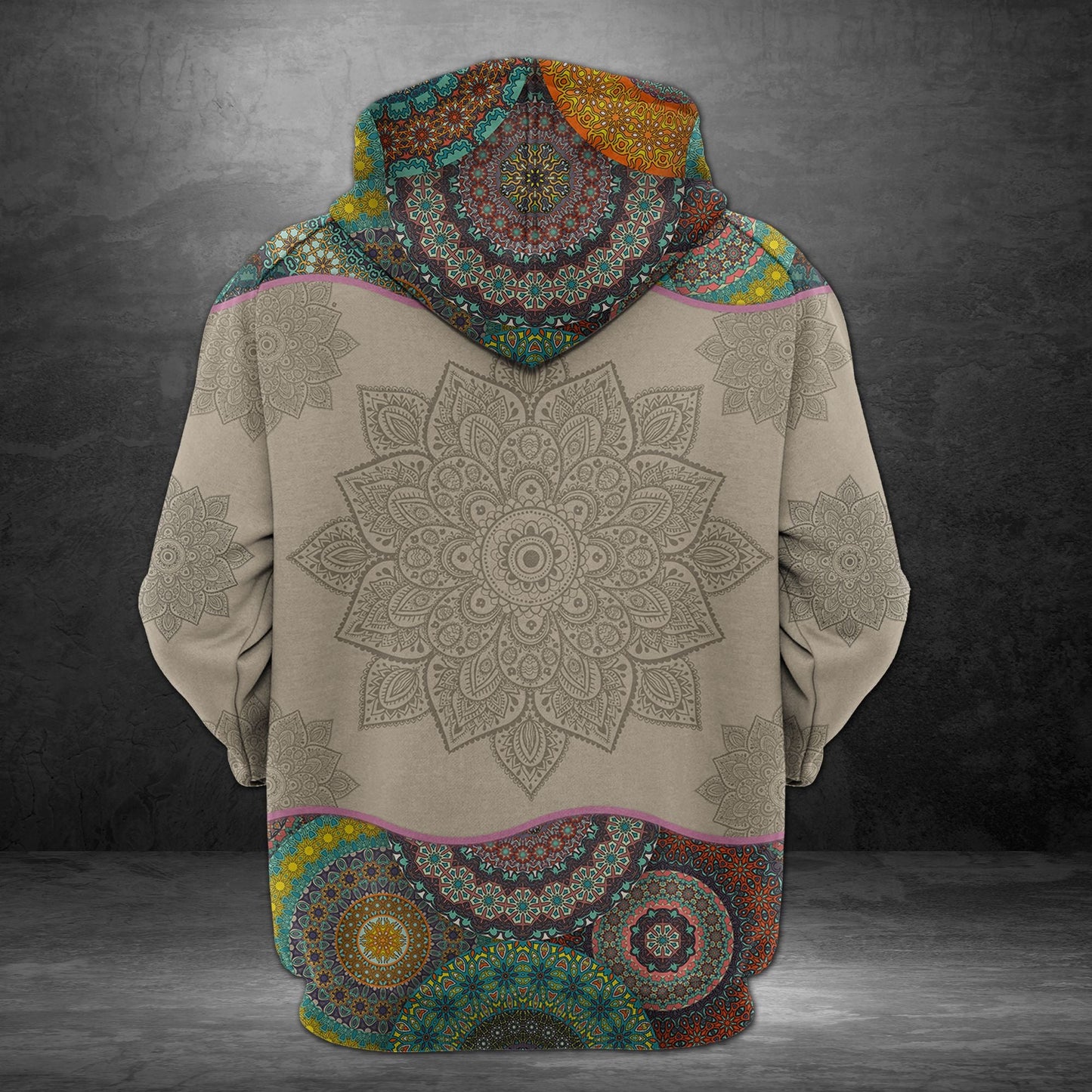 Awesome Delaware Mandala Pullover Premium Hoodie, Perfect Outfit For Men And Women On Christmas New Year Autumn Winter