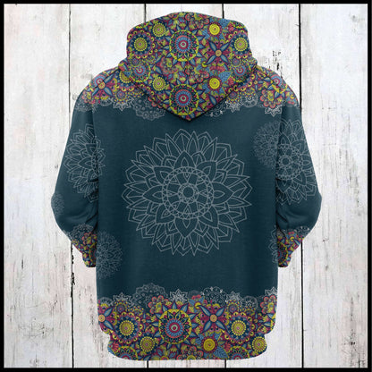 California Mandala Pullover Premium Hoodie, Perfect Outfit For Men And Women On Christmas New Year Autumn Winter